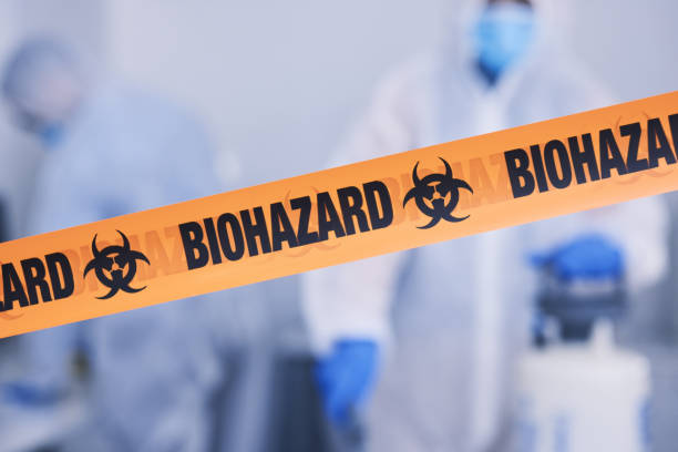Professional Blood Cleanup technician working in Dover, FL